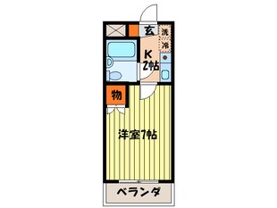 ミントビルの物件間取画像